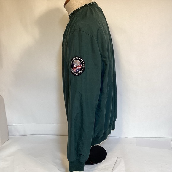 Vintage Greg Norman Golf Pullover windbreaker jacket mens size small - Picture 5 of 12